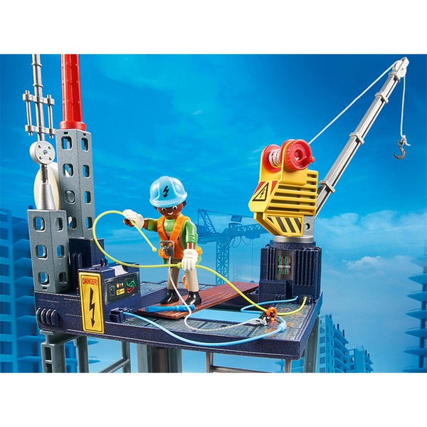 Playmobil 70816 Starter Pack Építkezés csörlővel